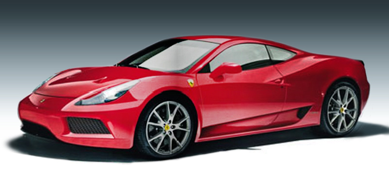 Illustration for article titled Is This The New 500 HP Ferrari F450?